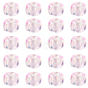 500Pcs UV Plating Acrylic Beads OACR-SP0001-85A-7