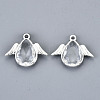 Faceted Glass Pendants X-GLAA-S191-001D-S-NR-2