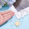 60Pcs 3 Styles Brass Cord Ends KK-CN0003-44S-3