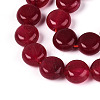 Dyed Natural White Jade Beads Strands G-T143-16N-3