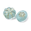 Frosted Transparent Acrylic Beads OACR-Z041-07-3