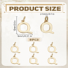 8Pcs Brass Charms KK-LP0001-85Q-2