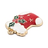 Christmas Theme Alloy Enamel Pendants LS-ENAM-D060-04E-2