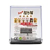 ABS Plastic Solar Powered Maneki-neko Figurines DJEW-B017-01B-01-6