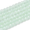 Imitation Jade Glass Beads Strands GLAA-T028-2mm-11G-1