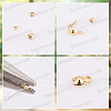 800Pcs 2 Colors 304 Stainless Steel Spacer Beads STAS-BBC0009-75C-6