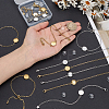 16Pcs 4 Styles 304 Stainless Steel Cable Chain Bracelet Making BJEW-SP0001-29-3