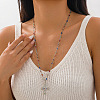Religion Alloy Cross Pendant Necklaces WGF8D0B-03-1