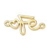 Brass Connector Charms KK-CBAE532-01N-G-1