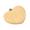 304 Stainless Steel Charms STAS-I325-136C-G-2