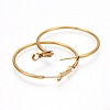 201 Stainless Steel Hoop Earrings LS-EJEW-F188-24G-B-2