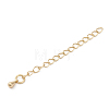 Brass Ends with Chain KK-C071-13KCG-2