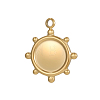 304 Stainless Steel Pendants Cabochon Setting STAS-OY009-60G-3