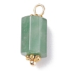 Natural Emerald Pendants PALLOY-JF01371-2