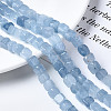 Dyed Natural White Jade Beads Strands G-S364-083A-03-4