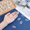 50Pcs Transparent Glass Cabochons GGLA-BBC0001-02-3
