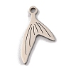 Non-Tarnish 201 Stainless Steel Pendants STAS-U016-08P-01-1