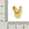 Rack Plating Brass Clear Cubic Zirconia Pendants KK-S378-01G-V-3