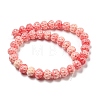 Synthetic Coral Dyed Beads Strands CORA-Q034-A01-01-2