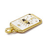 Alloy Enamel Pendants X-ENAM-D042-01H-3