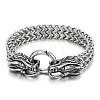 Dragon Viking 304 Stainless Steel Wheat Chain Bracelets for Men FS-WGC8E20-05-1