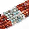 Natural & Synthetic Mixed Gemstone Beads Strands G-D080-A01-03-26-4