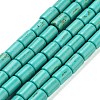 Synthetic Turquoise Beads Strands TURQ-G120-4x6mm-13-1