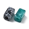 Tow Tone Acrylic Beads OACR-C040-04-2
