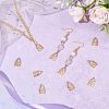 Brass Rhinestone Pendants FIND-WH0144-27KCG-4