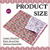Fish Scales Pattern Cotton Fabric DIY-WH0622-777A-2