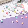 4 Style Opaque Acrylic Beads MACR-YW0001-51-7