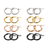 Titanium Steel Hoop Earrings STAS-TA0001-23A-13
