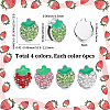 24Pcs 4 Styles Zinc Alloy Rhinestone Slide Charms ALRI-SC0001-66-2