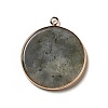 Natural Labradorite Pendants G-A213-01G-12-1