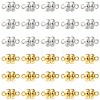 10 Sets 2 Colors Brass Magnetic Clasps KK-CJ0001-90-5