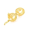 Brass Cage Pendants KK-CBA8ACD-03G-2