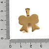 304 Stainless Steel Pendants STAS-K322-22A-G-3