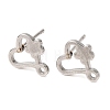 304 Stainless Steel Stud Earring Findings SA-CBA4E98-01D-P-1