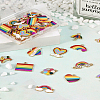 DIY Rainbow Color Pride Jewelry Making Finding Kit DIY-TA0004-73-27