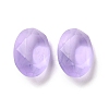 Frosted Glass Rhinestone Cabochons RGLA-G022-05A-371-1