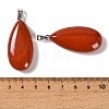 Natural Red Jasper Pendants GG-CBACB71-02P-13-3