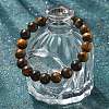 Natural Tiger Eye Bead Stretch Bracelets BJEW-K212-C-028-2