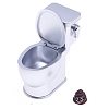 Plastic Toilet Miniature Ornaments PW-WGAAE85-03-1