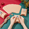 24Pcs Foldable Cordboard Paper Pillow Boxes CON-WH0089-04-3