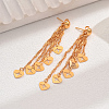 Elegant Heart Tassel Earrings for Women DZ7834-1