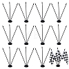 Plastic Flag Display Basement ODIS-WH0086-224C-1