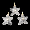 Natural Quartz Crystal Pendants G-H353-01G-02-1