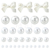 5 Style Imitation Pearl Acrylic Beads OACR-FS0001-31-1