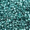 Electroplate Glass Seed Beads SEED-S042-01B-17-3
