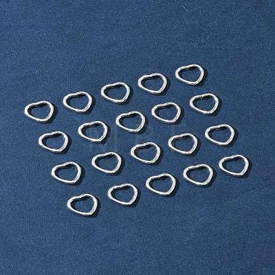 50Pcs Tibetan Style Alloy Bead Frame TIBEB-FS0001-11AS-1